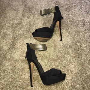 Super sexy platform heel with ankle strap